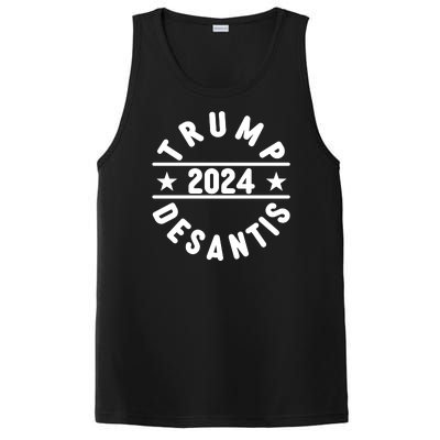 Trump Desantis 2024 Election Logo PosiCharge Competitor Tank