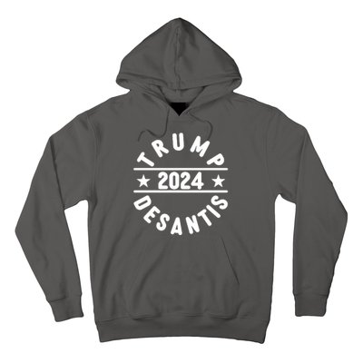 Trump Desantis 2024 Election Logo Hoodie