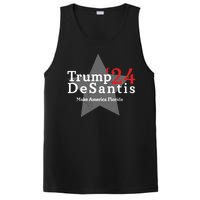 Trump DeSantis 24 Make America Florida PosiCharge Competitor Tank