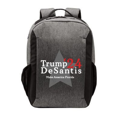 Trump DeSantis 24 Make America Florida Vector Backpack
