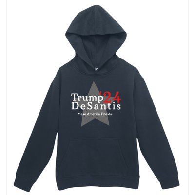 Trump DeSantis 24 Make America Florida Urban Pullover Hoodie