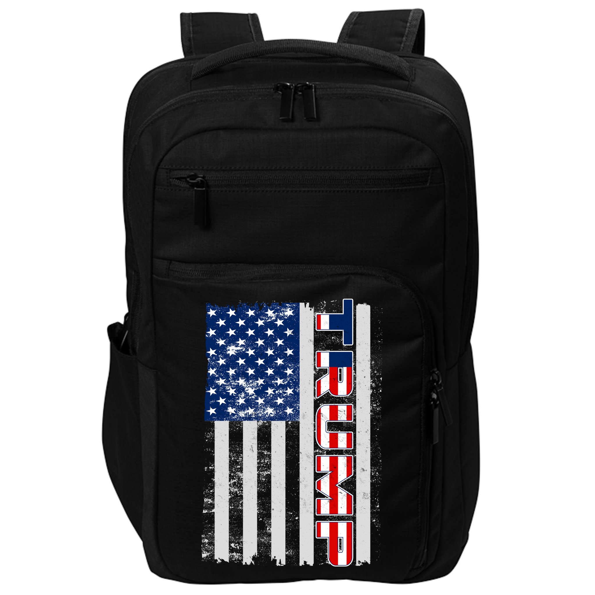 Trump Distressed USA Flag Impact Tech Backpack