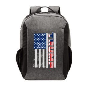 Trump Distressed USA Flag Vector Backpack