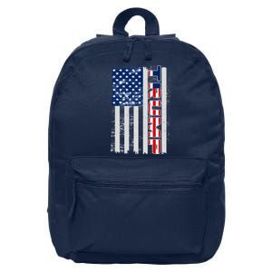 Trump Distressed USA Flag 16 in Basic Backpack