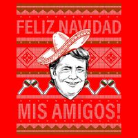 Trump Feliz Navidad Ugly Christmas Sweater Bag