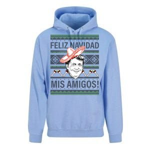 Trump Feliz Navidad Ugly Christmas Sweater Unisex Surf Hoodie