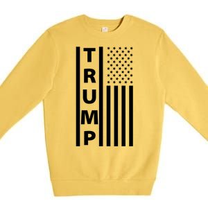 Trump Flag Premium Crewneck Sweatshirt