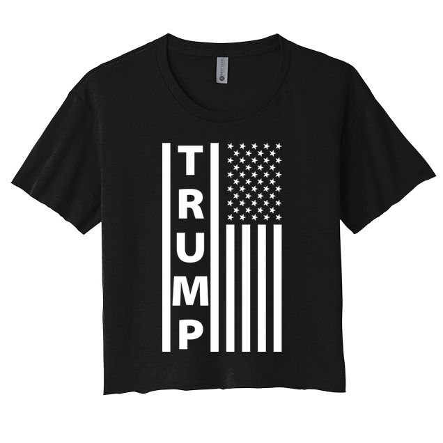 Trump Flag Crop Top