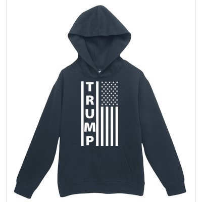 Trump Flag Urban Pullover Hoodie