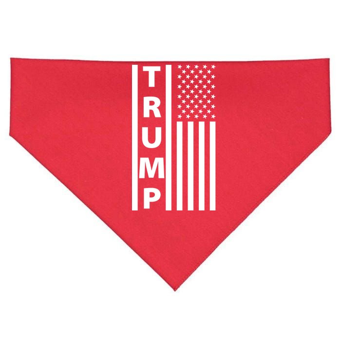 Trump Flag USA-Made Doggie Bandana