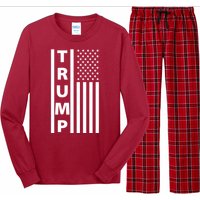 Trump Flag Long Sleeve Pajama Set