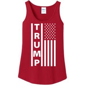 Trump Flag Ladies Essential Tank