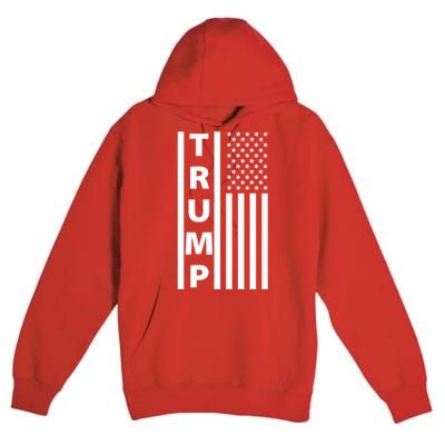 Trump Flag Premium Pullover Hoodie