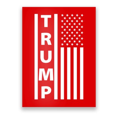 Trump Flag Poster