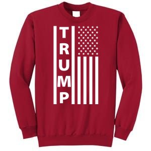 Trump Flag Tall Sweatshirt