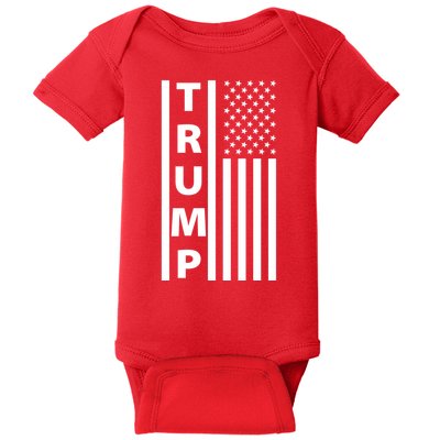 Trump Flag Baby Bodysuit