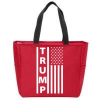 Trump Flag Zip Tote Bag