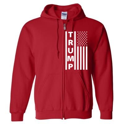 Trump Flag Full Zip Hoodie