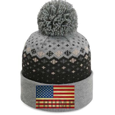 Trump For America The Baniff Cuffed Pom Beanie