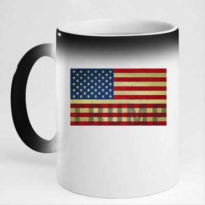 Trump For America 11oz Black Color Changing Mug