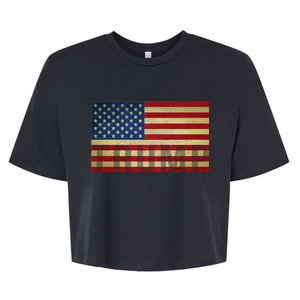 Trump For America Bella+Canvas Jersey Crop Tee