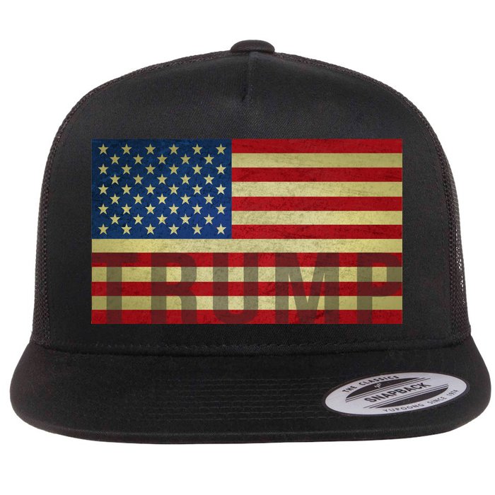 Trump For America Flat Bill Trucker Hat