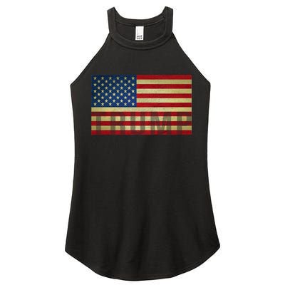 Trump For America Women's Perfect Tri Rocker Tank