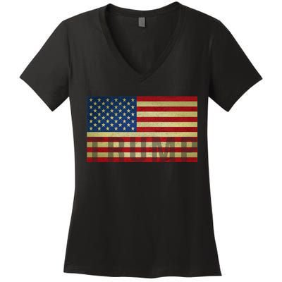 Trump For America Women's V-Neck T-Shirt