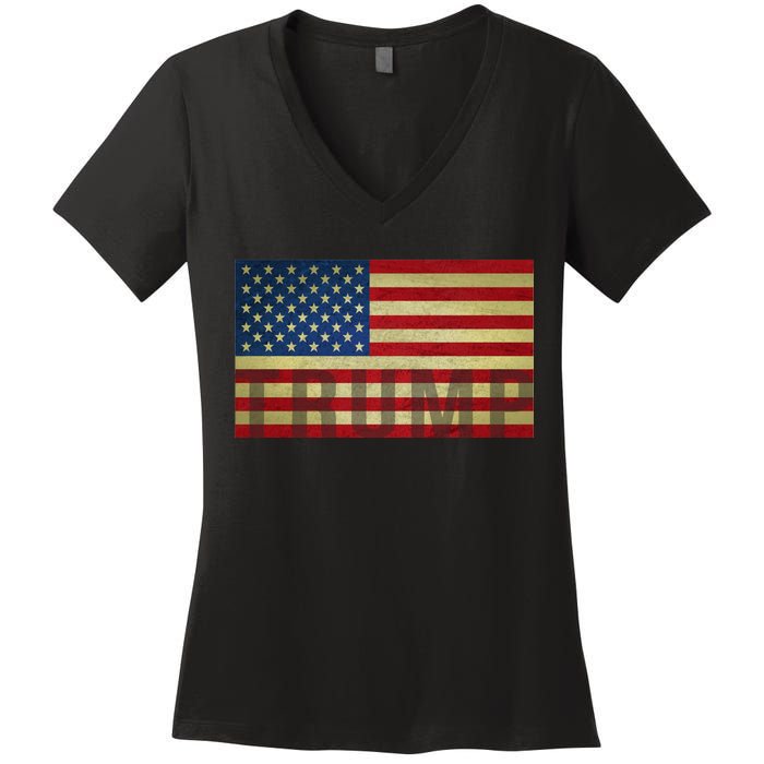 Trump For America Women's V-Neck T-Shirt