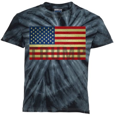 Trump For America Kids Tie-Dye T-Shirt