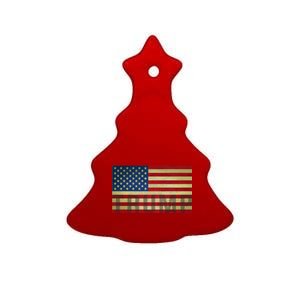 Trump For America Ceramic Tree Ornament