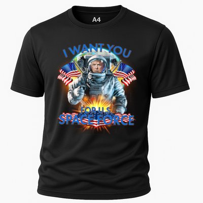 Trump I Want You For US Space Force Performance Shirt