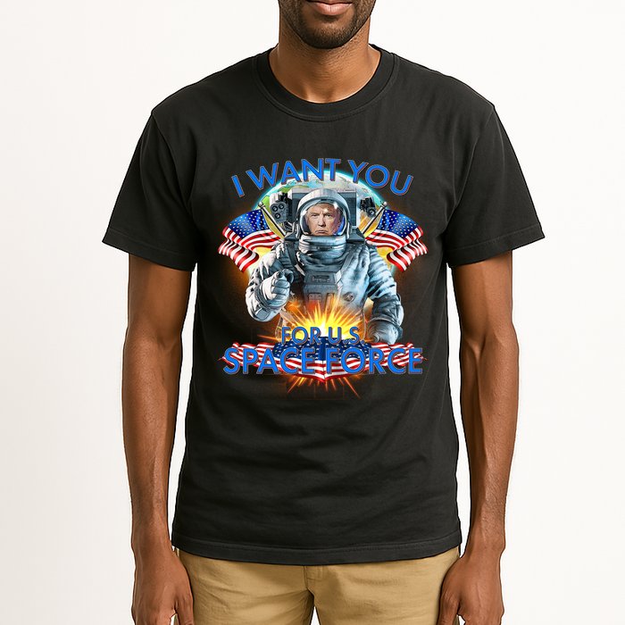 Trump I Want You For US Space Force Tall T-Shirt