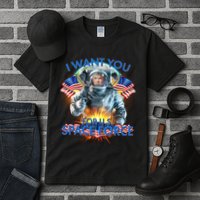 Trump I Want You For US Space Force Tall T-Shirt