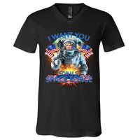 Trump I Want You For US Space Force V-Neck T-Shirt