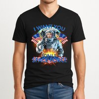 Trump I Want You For US Space Force V-Neck T-Shirt