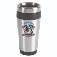 Trump I Want You For US Space Force 16oz Travel Tumbler