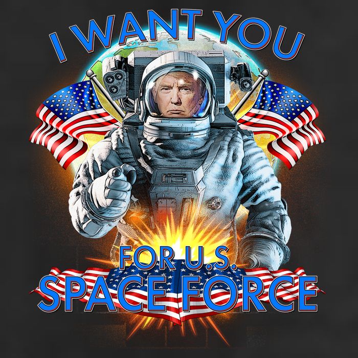 Trump I Want You For US Space Force Golf Towel