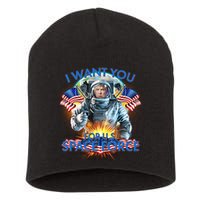 Trump I Want You For US Space Force Short Acrylic Beanie