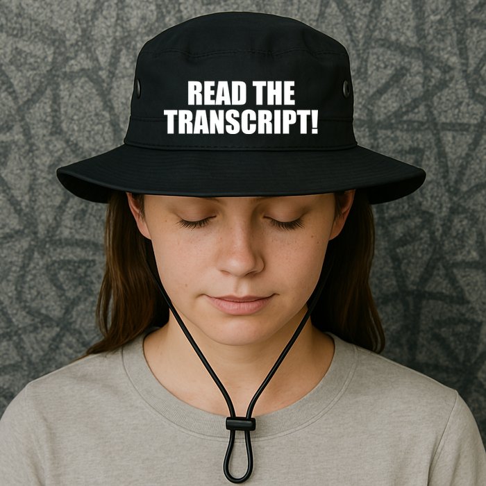 Trump Impeachment Hoax Read the Transcript Bucket Hat
