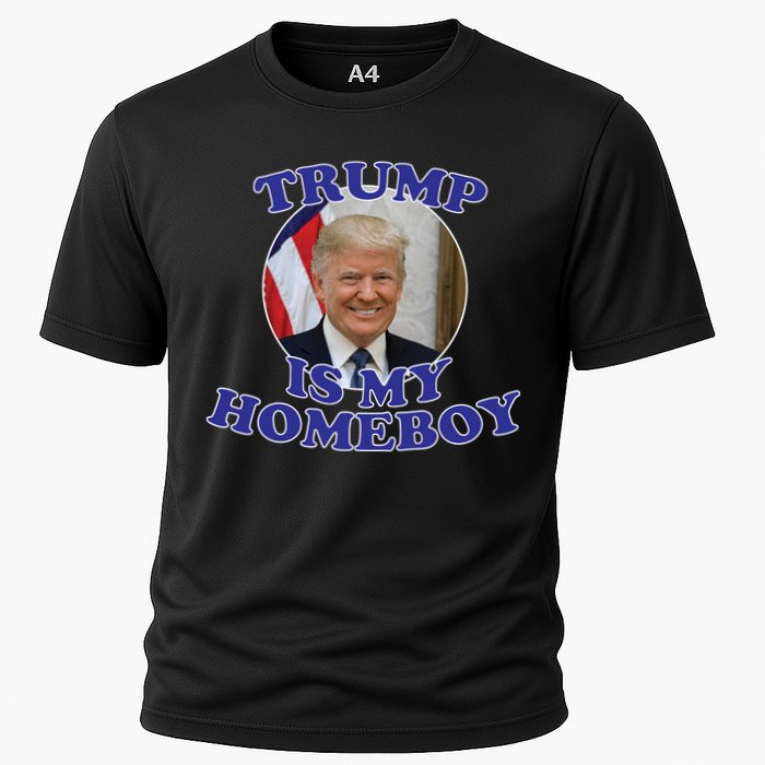 Trump Is My Homeboy Cooling Performance Crew T-Shirt