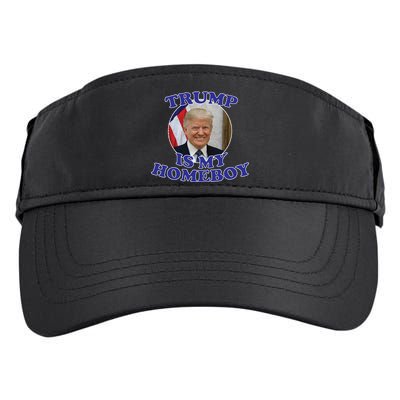 Trump Is My Homeboy Adult Drive Performance Visor