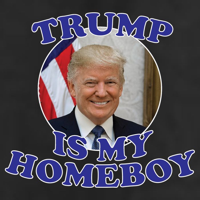 Trump Is My Homeboy Adult Drive Performance Visor