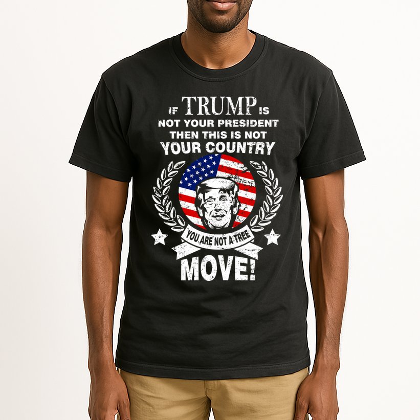 Trump Is Not Your President This Is Not Your Country Tall T-Shirt