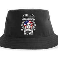 Trump Is Not Your President This Is Not Your Country Sustainable Bucket Hat