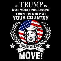 Trump Is Not Your President This Is Not Your Country Sustainable Bucket Hat