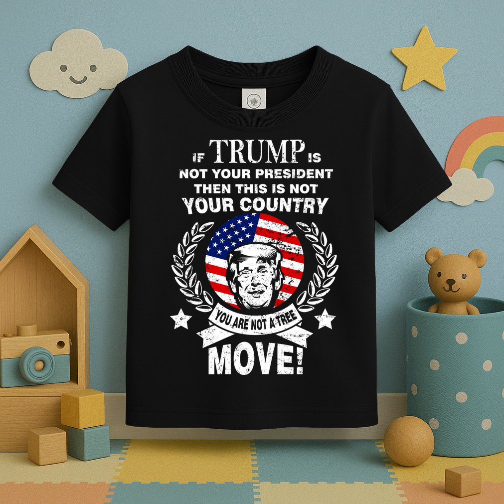 Trump Is Not Your President This Is Not Your Country Toddler T-Shirt