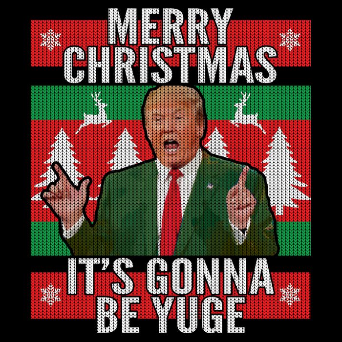 Trump It's Gonna Be Yuge Ugly Christmas  Impact Tech Backpack