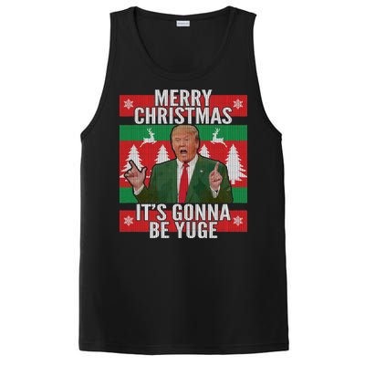 Trump It's Gonna Be Yuge Ugly Christmas  PosiCharge Competitor Tank