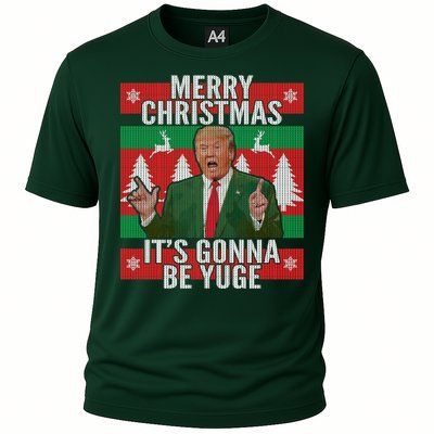 Trump It's Gonna Be Yuge Ugly Christmas  Cooling Performance Crew T-Shirt